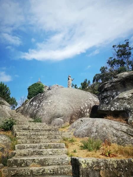 Mirador Con Do Forno en la Isla de Arousa