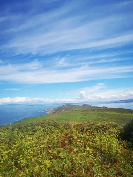Vistas de la Ruta Norte de la Isla de Ons