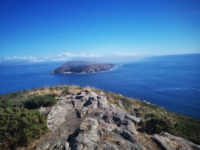 Vistas de la Ruta Sur de la Isla de Ons