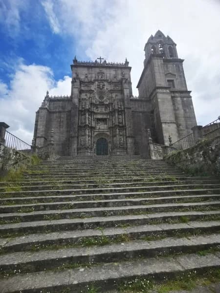 Basílica de Santa María la Mayor en Pontevedra
