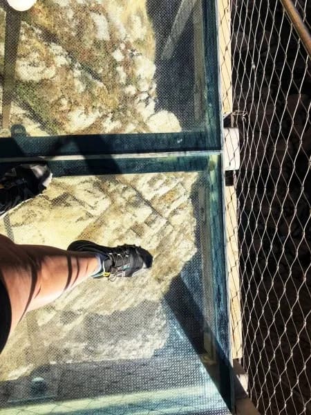 Caminito del Rey, Plataforma de cristal