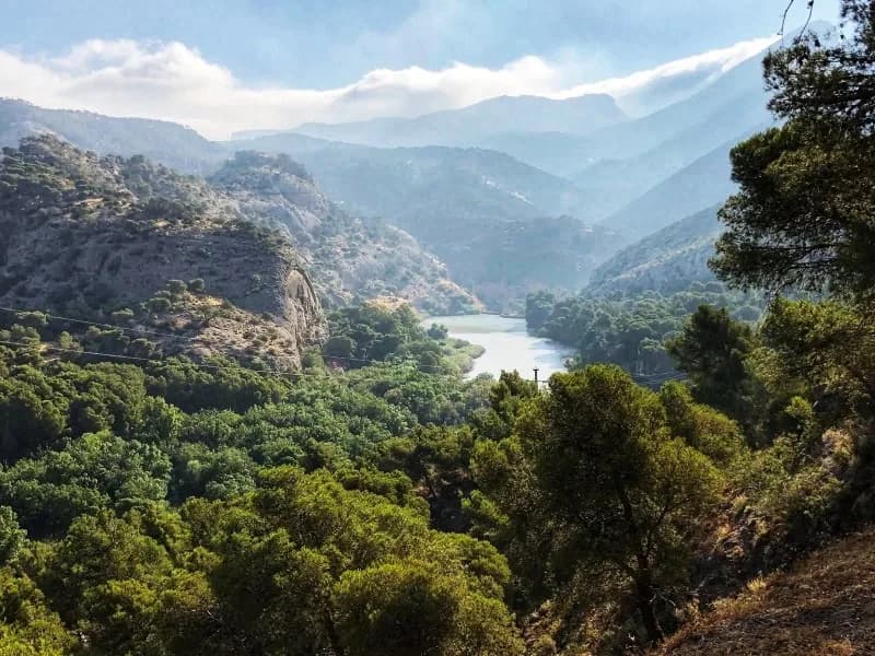 Caminito del Rey, Valle del Hoyo