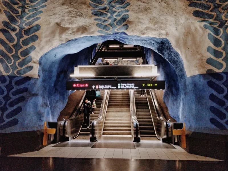 Qué ver en Estocolmo, Metro T-Centralen