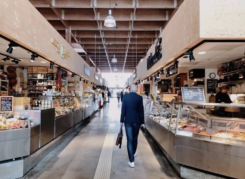 Qué ver en Estocolmo, Östermalms Saluhall