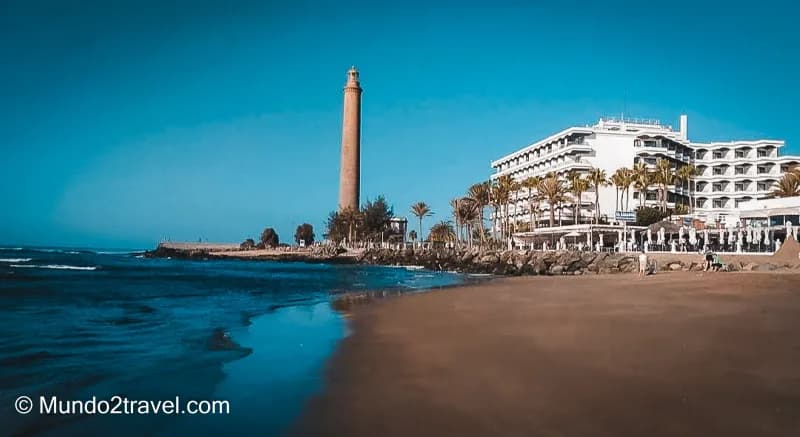 Qué ver en Gran Canaria, la Playa de Maspalomas
