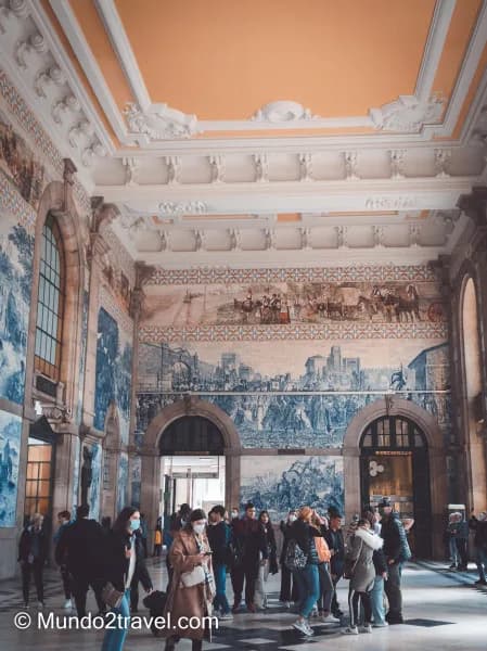 Qué ver en Oporto, la Estación de Sao Bento