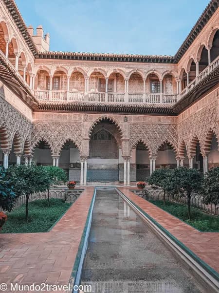 Qué ver en Sevilla, el Patio de las Doncellas